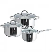 Набор кастрюль GUSTO SET GT-1300-06/1 (6 предметов), image 