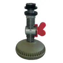 Лейка с краном пластиковая для дачного душа, фото 