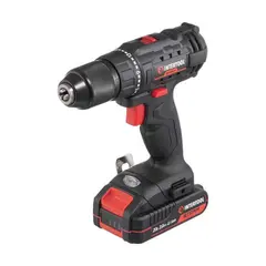 Дриль-шурупокрут акумуляторний INTERTOOL WT-0350 20 В, 35 Nm, 0-450/0-1500 об/хв, 2-13 мм, літій-іон, 2.0 Ач, ЗП 2А, кейс, image 