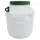 Бидон 60 л белый низкий белый горловина 28 см ПБ, фото 