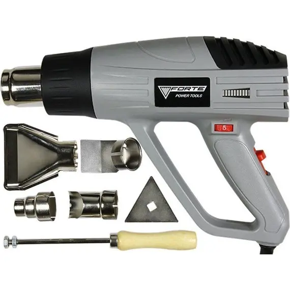 Фен строительный FORTE HG 2000-2V, фото , изображение 2