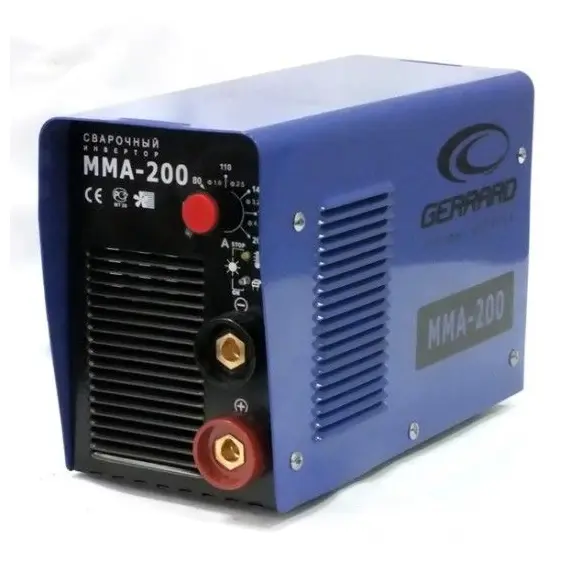 Зварювальний апарат інвертор Gerrard MMA-200, image 