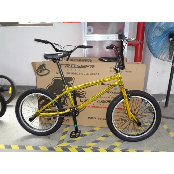 Велосипед Crosser BMX / рама 13" (золотистий), image 