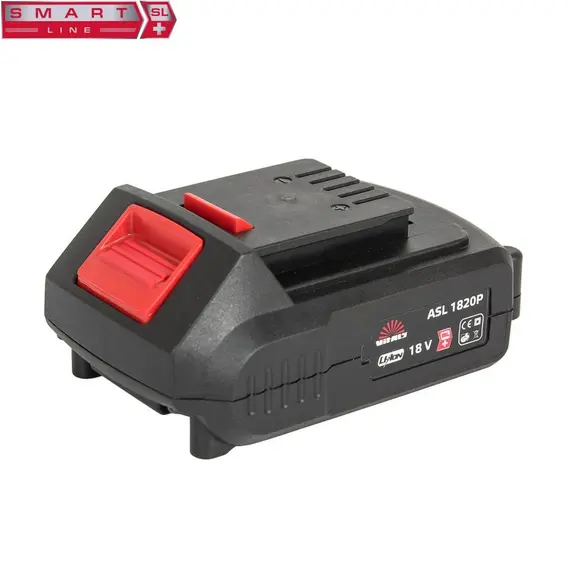 Комплект SmartLine гайковерт аккум. Vitals Professional AT 1825P+АКБ 2+ЗУ+кейс, image _ab__is.image_number.default