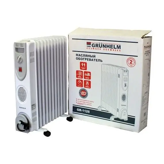 Обігрівач маслянийGRUNHELM GR-1125, image 