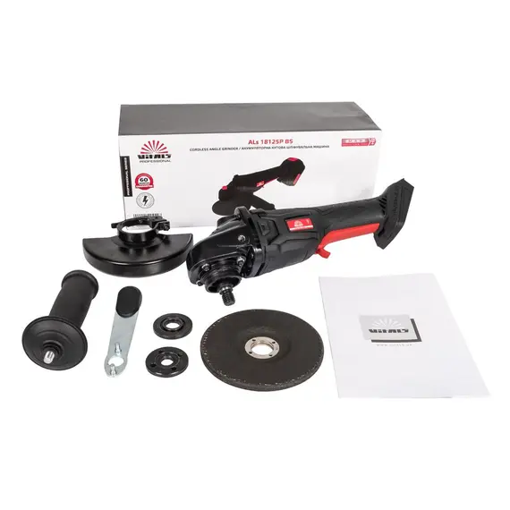 Болгарка аккумуляторная Vitals Professional ALs 18125P BS SmartLine, фото , изображение 5