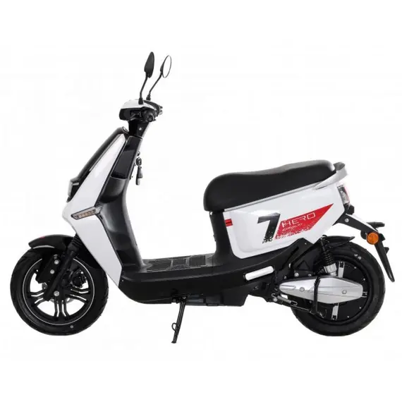 Электроскутер Yadea S-Like (чёрно-белый), фото , изображение 2