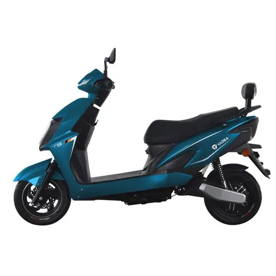 Электроскутер Yadea T6 Blue, фото 
