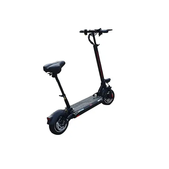 Электросамокат Crosser Т4 колеса 10" квадр. спидометр с сидением, фото , изображение 2