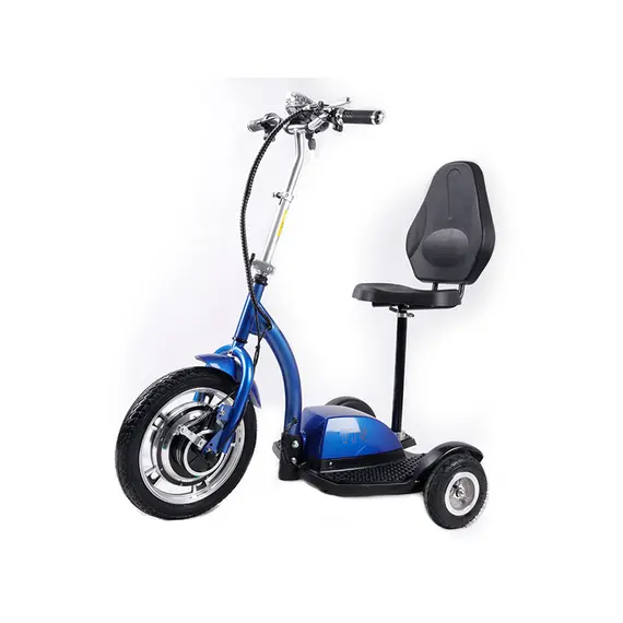 Электросамокат с сиденьем T06-1 36V350W 12AH - SM (синий), фото 