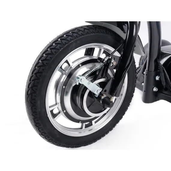 Электросамокат с сиденьем T06-1 36V350W 12AH - SM (красный), фото , изображение 3