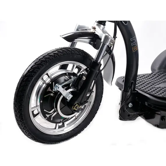 Электросамокат с сиденьем T06-3 48V500W 12AH - SM (белый), фото , изображение 3