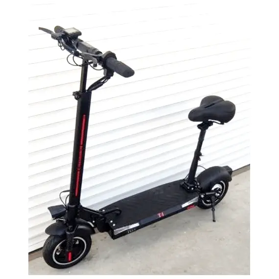 Электросамокат Crosser Т4 TURBO колеса 10" 60V с сидением, фото , изображение 11