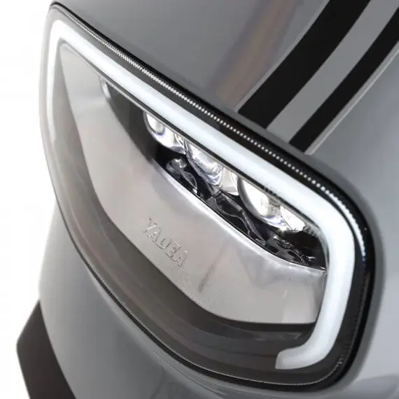 Электроскутер Yadea E3 2.0 800Вт, серебро, фото , изображение 13