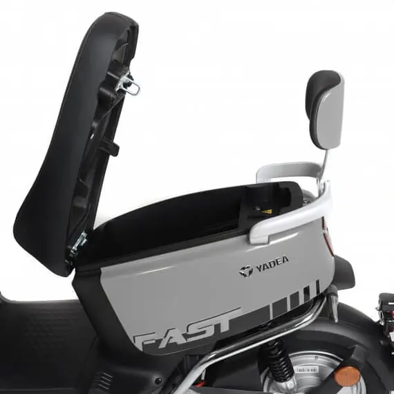 Электроскутер Yadea E3 2.0 800Вт, серебро, фото , изображение 15