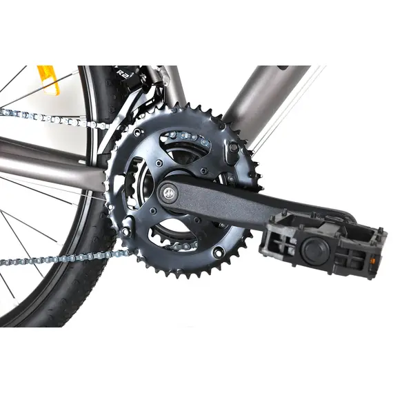 горный (MTB) взрослый велосипед Crosser Gravel Nord 28" / рама 19" (серо-синий), фото , изображение 7