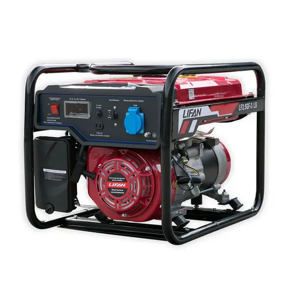 Комбинированный генератор Lifan LF2.5GF-3LS (бензин/газ), фото , изображение 3
