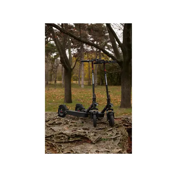 Электросамокат Crosser Е9 MAX AIR колеса 10" с амортизационной вилкой, фото , изображение 11