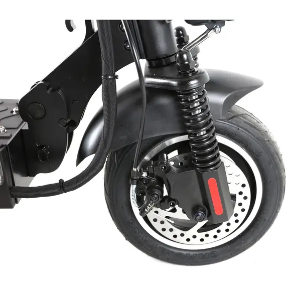 Электросамокат Crosser Т4 колеса 10" кругл. спидометр с сидением, фото , изображение 15