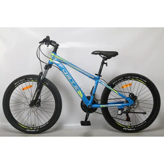 Велосипед Forte Fighter 24" / рама 13" (сине-желтый), фото , изображение 2