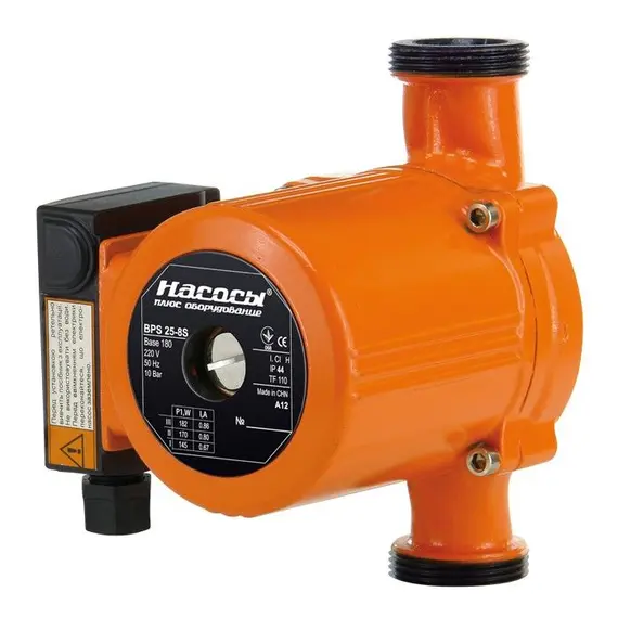 Насос циркуляційний Насосы+Оборудование BPS 25-8S-180, image 