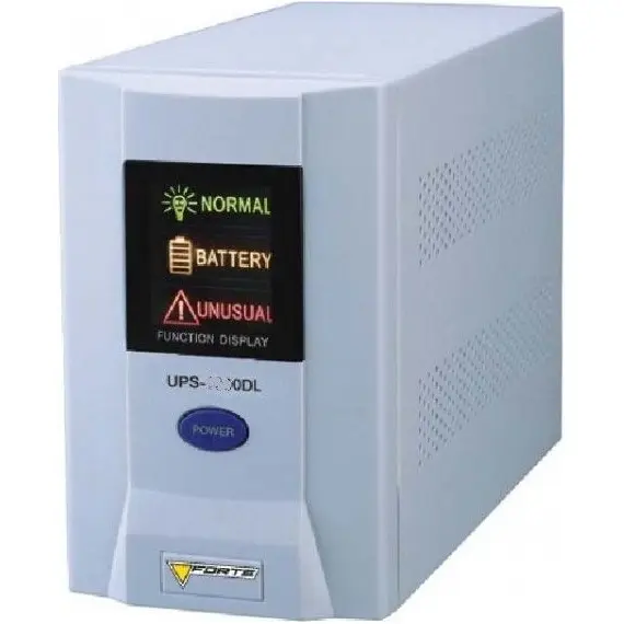 Джерело безперебійного живлення Forte UPS-1000DL, image 