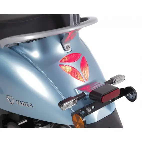 Электроскутер Yadea M6 (синий), фото , изображение 11