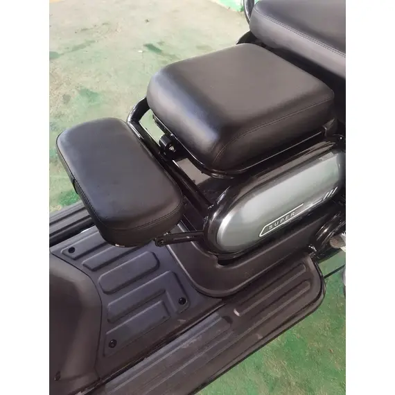 Электротрайк FADA TENi (трёхколесный электроскутер) кофейный, фото , изображение 6