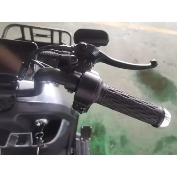 Электротрайк FADA TENi (трёхколесный электроскутер) кофейный, фото , изображение 11