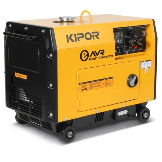 Дизельний генератор Kipor KDE7000TD е-AVR, image 