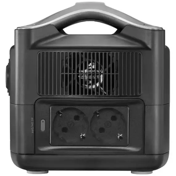 Портативная зарядная станция EcoFlow RIVER (288 Вт·ч), 600 Вт, 768Вт/час, Li-NCM, фото , изображение 6