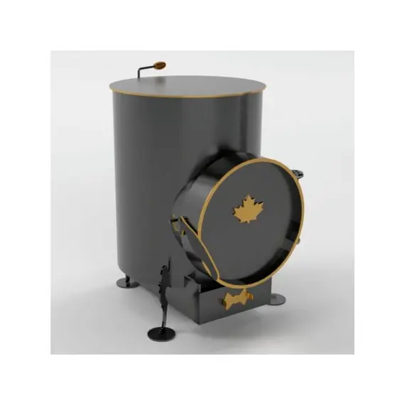 Буржуйка Canada с зольником 75 м3, фото 