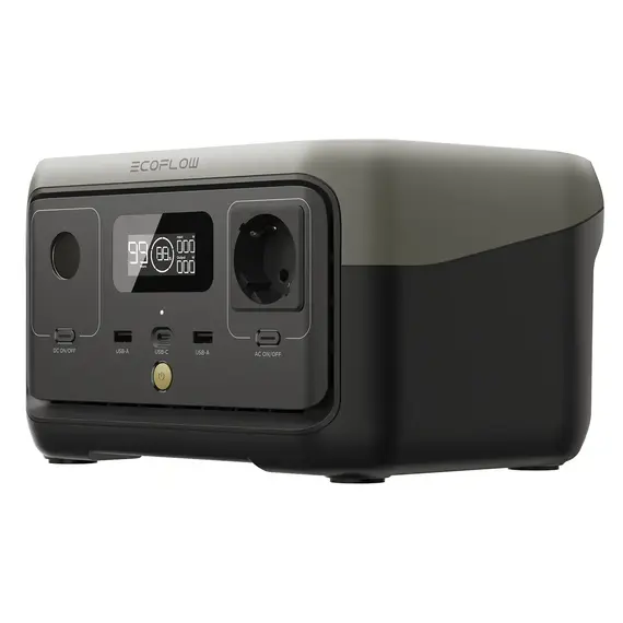 Портативная зарядная станция EcoFlow RIVER 2 (256 Вт·ч), 300 Вт, 256Вт/час, LiFePO4, фото , изображение 6
