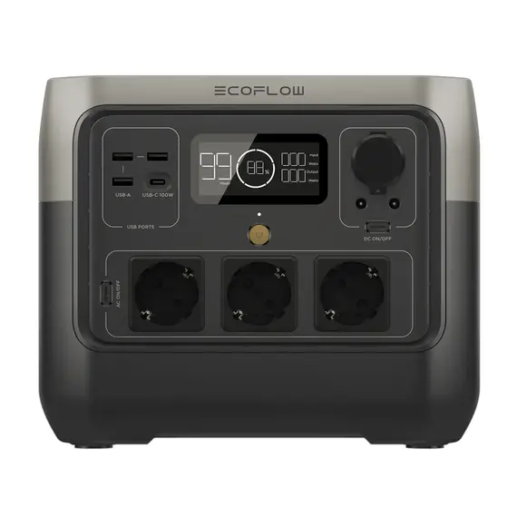 Портативна зарядна станція EcoFlow RIVER 2 Pro (768 Вт·г), 800 Вт, 768Вт/час, LiFePO4 (літій-залізо-фосфатний), image _ab__is.image_number.default