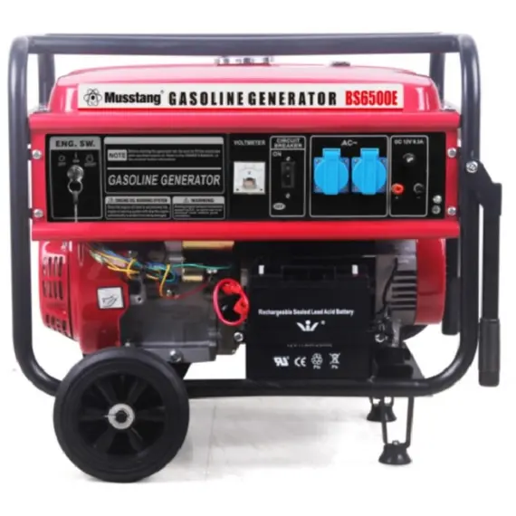 Генератор бензиновый Musstang BS6500 (Электростартер), фото , изображение 2
