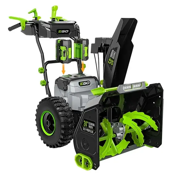 Снегоуборщик аккумуляторный EGO SNT2400E (без аккумулятора и зарядного), фото 