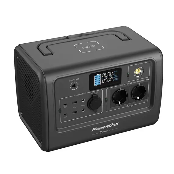 Портативна зарядна станція Bluetti EB70 (716 Вт/ч /1000 Вт), 1000 Вт, 716Вт/час, LiFePO4 (літій-залізо-фосфатний), image 