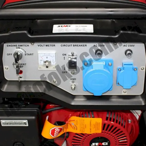 Бензиновый генератор Senci SC 17000 R + пульт ДУ, фото , изображение 2