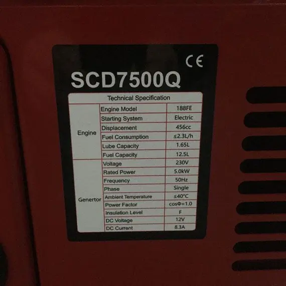 Дизельний генератор SENCI SCD 7500 Q, image _ab__is.image_number.default