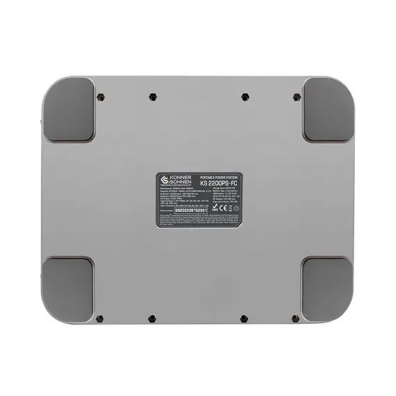 Портативна зарядна станція Konner&Sohnen KS 2200PS-FC, 2200 Вт, 2220Вт/час, Li-Ion (літій-іонний), image _ab__is.image_number.default
