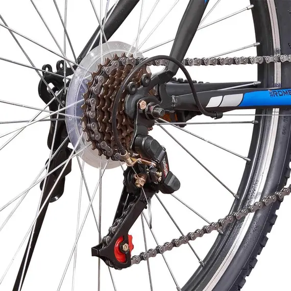 Велосипед SPARK RIDE ROMB V.21 26-ST-18-ZV-V (черный с синим), фото , изображение 7