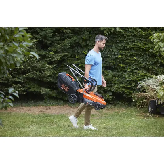 Газонокосилка аккумуляторная Black&Decker BCMW 3318L2, фото , изображение 9