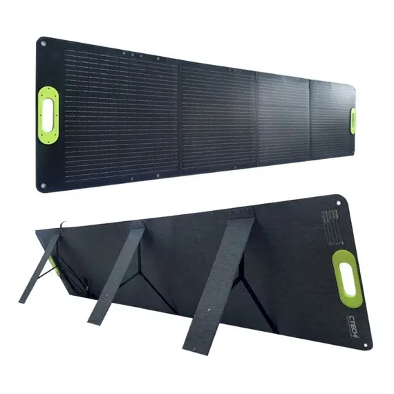 Портативна сонячна панель CTECHi SP-200, image 