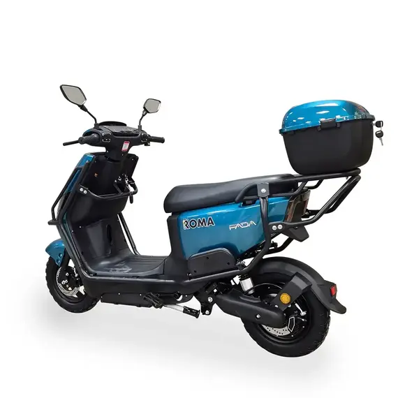 Электрический скутер Fada Roma 1200W (бирюзовый), фото , изображение 4