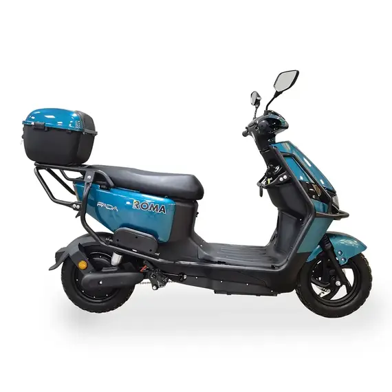 Электрический скутер Fada Roma 1200W (бирюзовый), фото , изображение 3