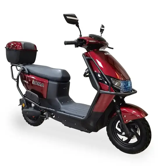 Электрический скутер Fada Roma 1200W (красный), фото 