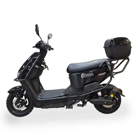Электрический скутер Fada Roma 1200W (черный), фото , изображение 4