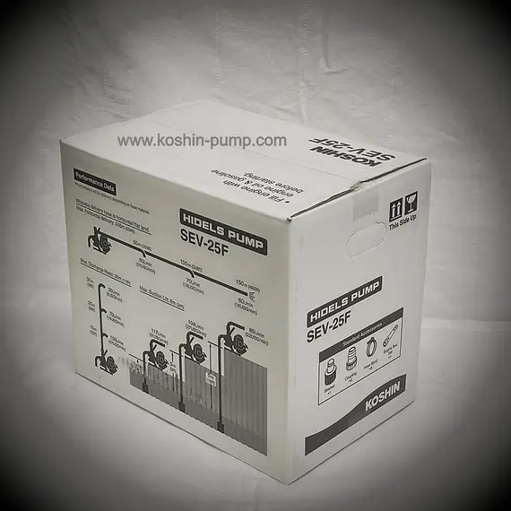 Мотопомпа Koshin SEV-25F, фото , изображение 2