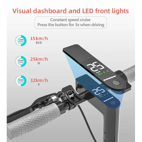Электросамокат E-Fox ES850 8.5" 350W, фото , изображение 5