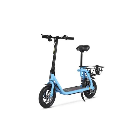 Електросамокат TTG Q2 36V 10.4AH (блакитний) з сидінням, image 